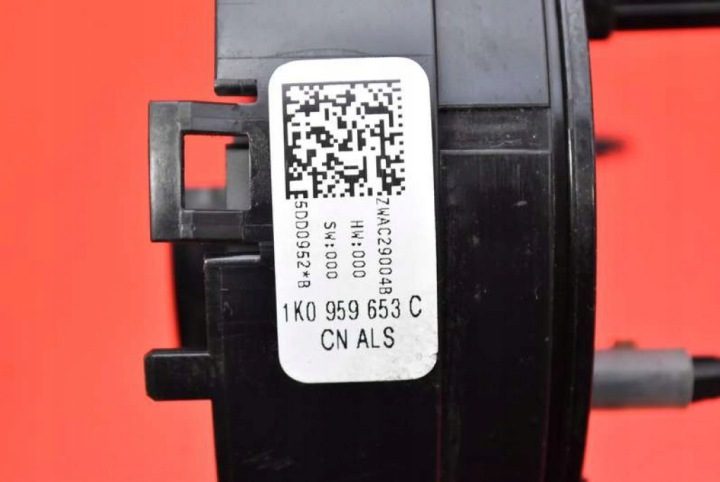 ШЛЕЙФ AIRBAG ШЛЕЙФ ПОДРУЛЕВОЙ 1K0959653C VW GOLF 5 В PLUS 03-09, фото 7