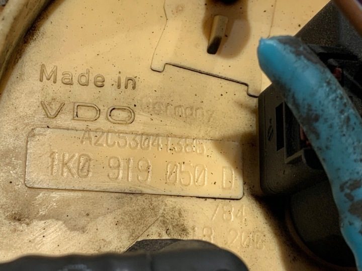ТОПЛИВНЫЙ НАСОС VW GOLF V 1K0919050D 2.0 140 л.с. 03-10 БАКА, фото 4