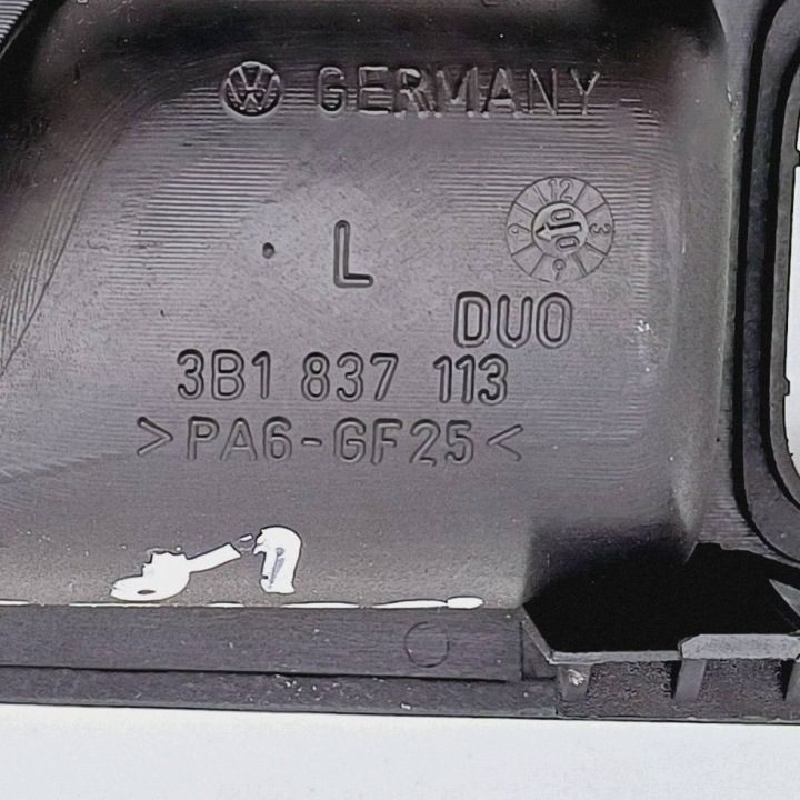 РУЧКА ВНУТРЕННЯЯ ЛЕВАЯ ПЕРЕДНЯЯ VW PASSAT B5 РЕСТАЙЛИНГ СЕДАН 3B1837113 NR936, фото 5