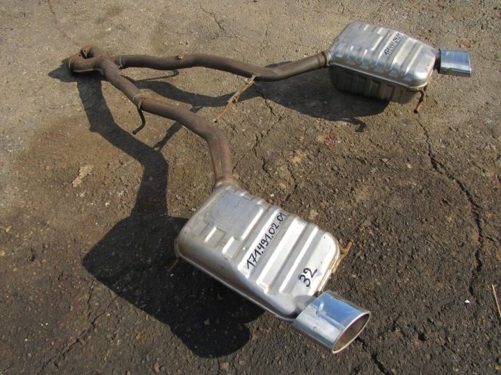 ГЛУШИТЕЛИ KOŃCOWE ВЫХЛОП Mercedes-Benz SLK R171 171 A1714910201, фото 10