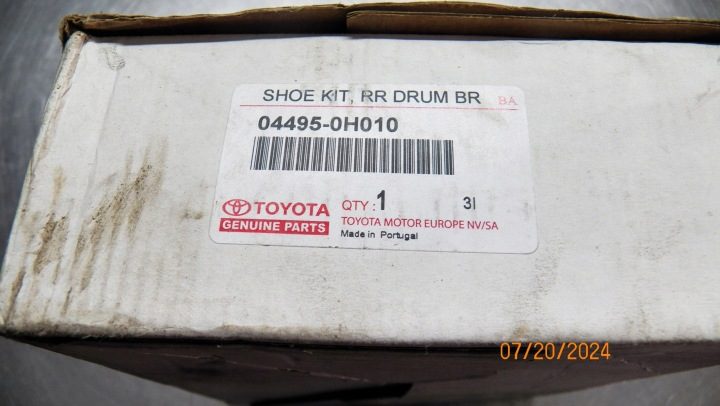 КОЛОДКИ ТОРМОЗНЫЕ БАРАБАННЫЕ + SPRĘŻYNKI + КОМПЛЕКТ CITROEN C1 PEUGEOT 107 TOYOTA AYGO, фото 3