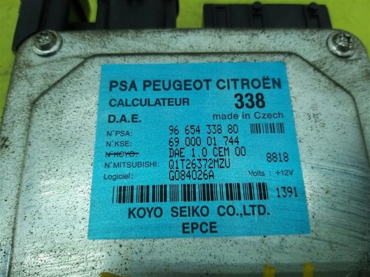 Блок управления ЭУР Citroen C2 2003-2009 9665433880 6900001744 ОРИГИНАЛ, фото 6