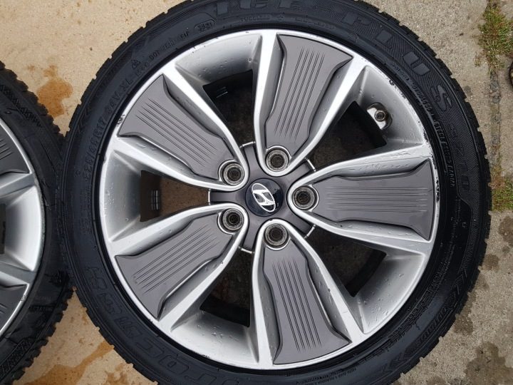 4× Литой диск Hyundai OE 52910-G2300 7.0" x 17" 5x114.3, фото 2