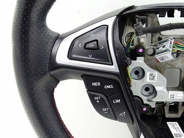 РУЛЬ МУЛЬТИФУНКЦИОНАЛЬНЫЙ МУЛЬТИ КОЖА СТРОЧКА FORD MONDEO MK5 V HS71-3600-KA, фото 2