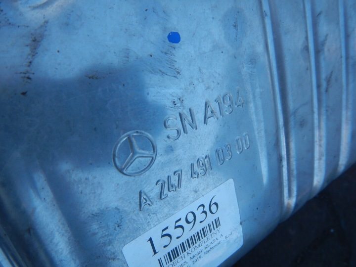 MERCEDES W177 2.0 A35 4-matic 306 л.с. AMG ВЫХЛОП В СБОРЕ ГЛУШИТЕЛЬ, фото 10