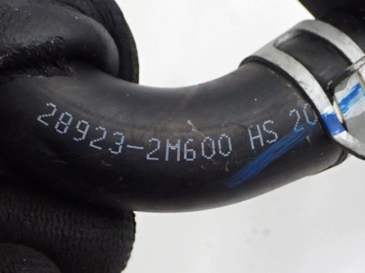 Датчик давления выхлопных газов трубка воздуха Tucson IV 1.6 T-GDI гибрид G4FT 21 г., фото 6