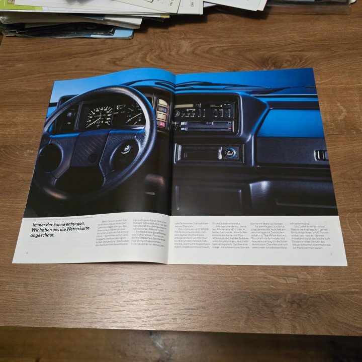 VW Volkswagen Golf I Mk 1 Golf Кабриолет и Quartett 1989, фото 4