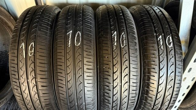 4× Шина летняя Yokohama BluEarth AE-01 165/70R14 85 т усилитель (XL), фото 1