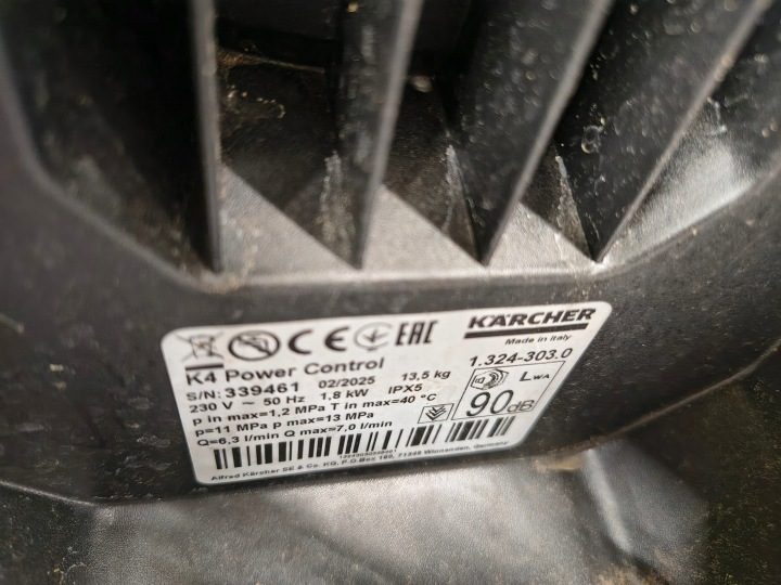 Мойка высокого давления Karcher K 4 Power Control Flex Home 1.324-303.0 130 бар, фото 7