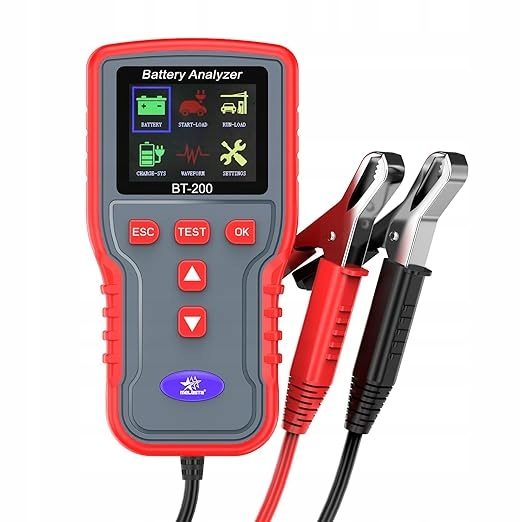 Профессиональный тестер аккумуляторов 12V / 24V Smart Батарея TK-200, фото 1