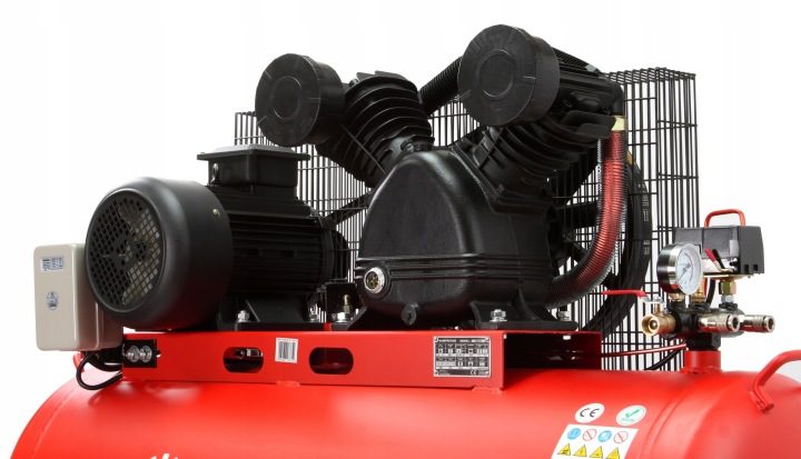 Компрессор масляный Mar-Pol 200 l 5,5 Л.С. 600 l/мин 12 бар, фото 6