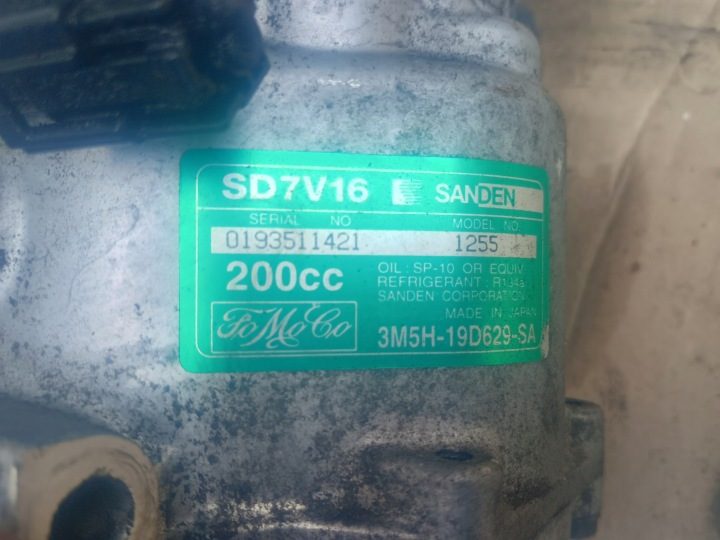 Компрессор кондиционера Mazda 3 1.6D Ford Volvo, фото 4