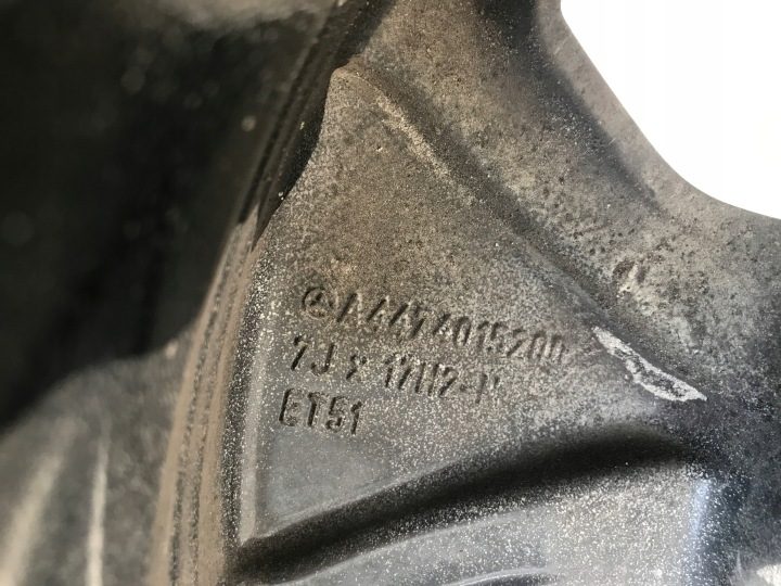 V класс Vito W447 колесо диск шина запаска 225/55/17C 5X112 ET51 лето 22 г., фото 3