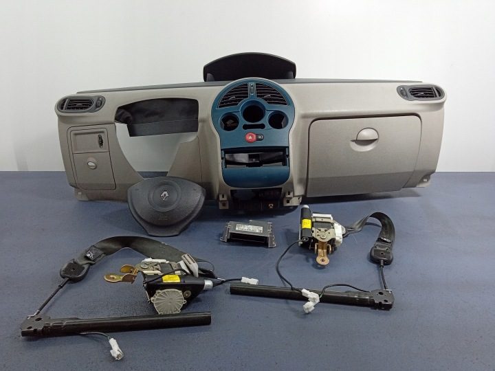Renault Modus 04- панель консоль подушки ремни компл., фото 1