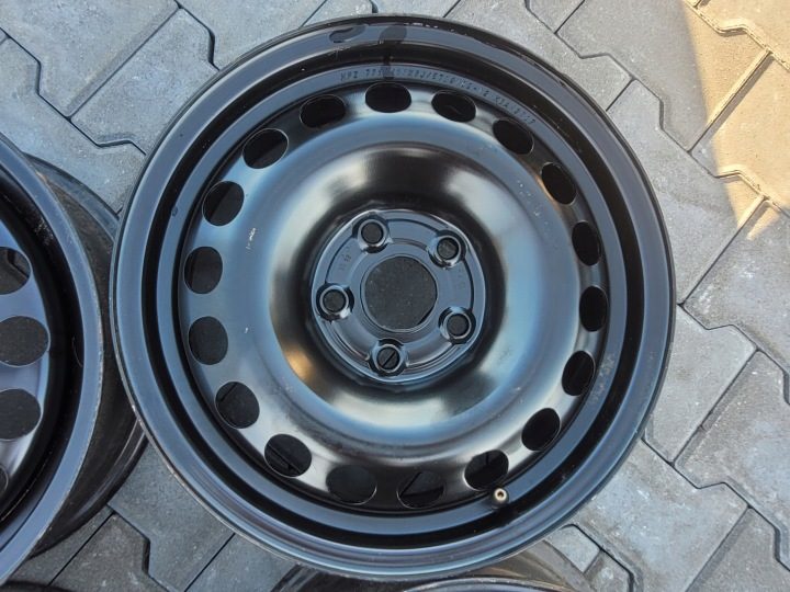 4× Штампованный диск Chevrolet OE Диска Стальной 15 CHEVROLET AVEO 5X105 6JX15 ET 39 6.0" x 15" 5x105 ET 39, фото 4