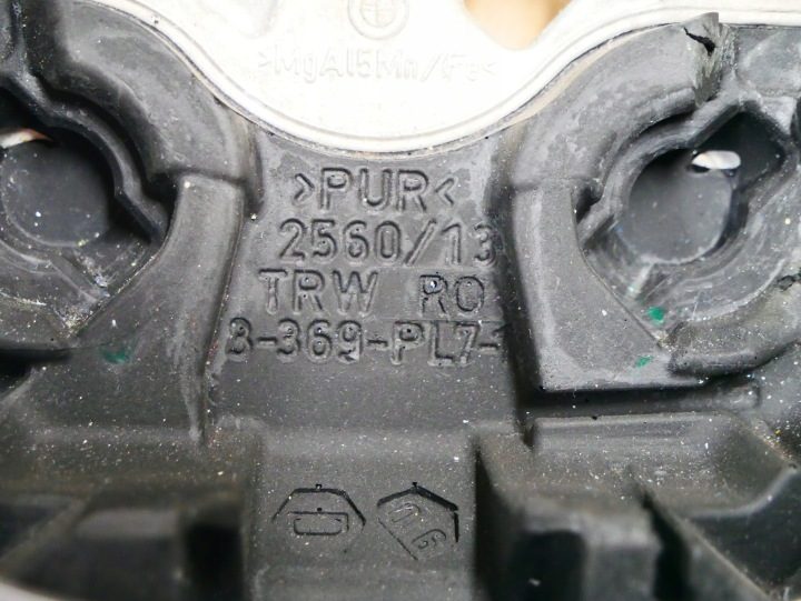 BMW F22 F20 F23 F30 F32 F34 F36 руль кожа мультифункциональная красная строчка, фото 7