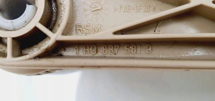 Ручка стеклоподъемника открывания стекла VW TRANSPORTER IV ФУРГОН (70XA) 1H0837581D 2.5L, фото 3