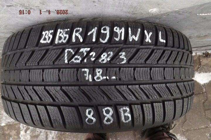 Шина зимняя Continental WinterContact TS 870 P 235/35R19 91 Вт сцепление на снегу (3PMSF), защита диска, усилитель (XL), фото 2