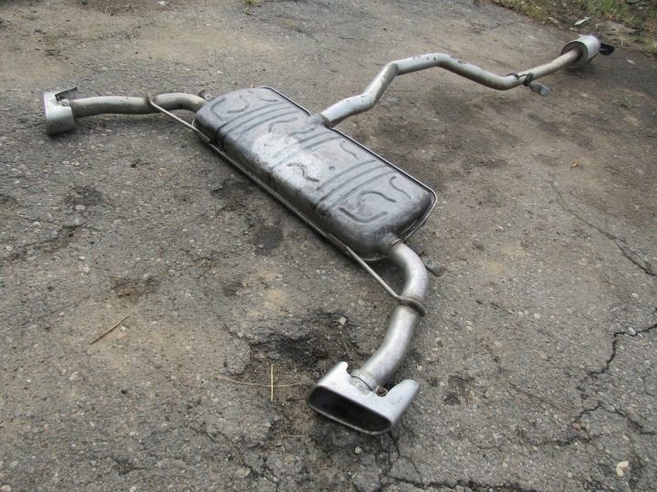 В СБОРЕ ВЫХЛОП Mercedes-Benz B W246 W242 246 A2464911100, фото 4
