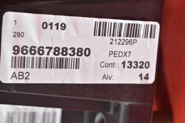 Педаль тормоз автомат 9666788380 Citroen C5 II X7 III 08-17, фото 7