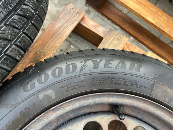 Колесо штампованный диск шина зимняя 185/65R15 R15 4x108 4x комплект ОРИГИНАЛ EUR, фото 6