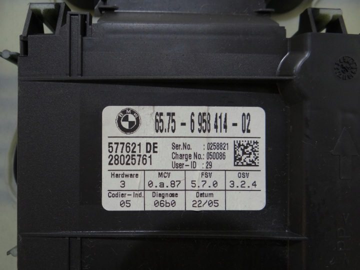 Блок управления сигнализации BMW E60 2005 6958414, фото 5