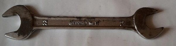 Рожковый ключ двусторонний Gedore 6 20X22, фото 1