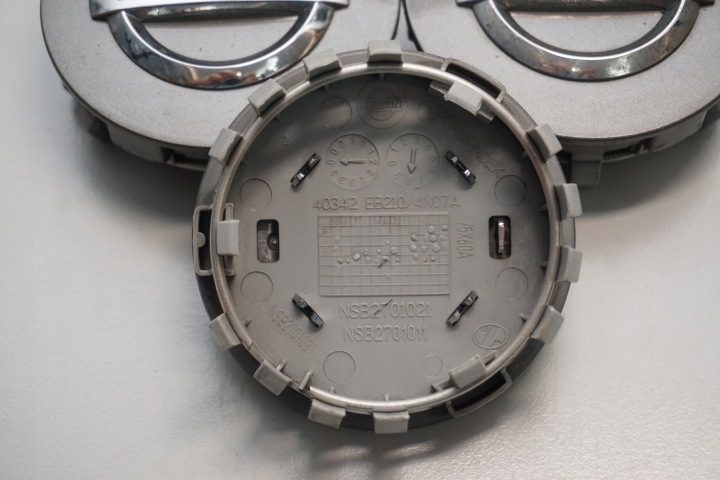 Оригинальные крышки 70/63mm NISSAN 40342-EB210 4X07A NSB2701011 grafitowe, фото 5