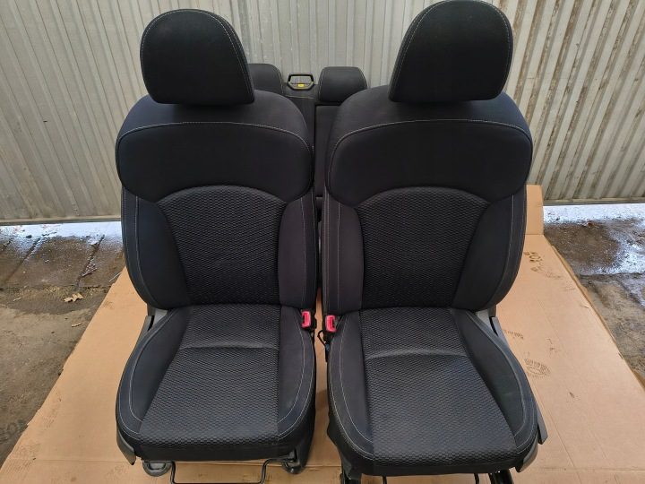 SUBARU FORESTER SJ 12-18 IV СИДЕНЬЯ ДИВАН КОМПЛЕКТ ВЕЛЮР ЕВРОПА, фото 1