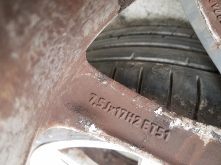 4× Литой диск Audi OE 7.5" x 17" 5x112 ET 51, фото 11