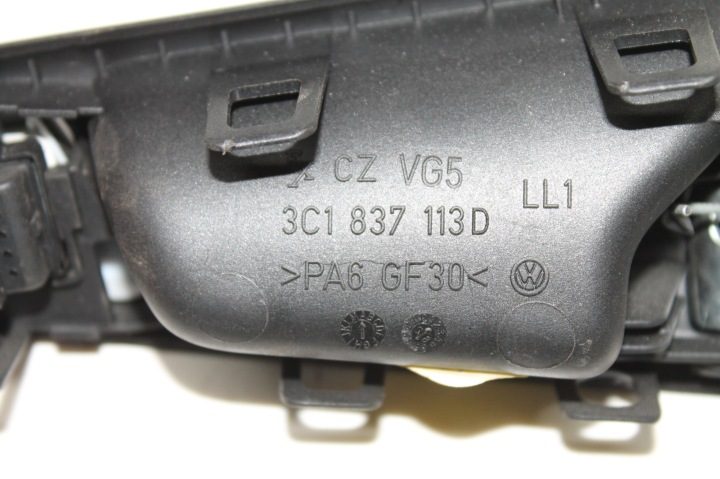 VW Passat B6 Klmka внутренний левый передний EU 3C1837113D, фото 3