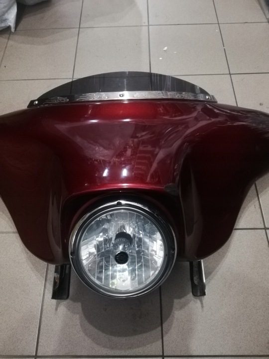 Обтекатель фары штырь Wing liczniki Harley Davidson Electra, фото 7