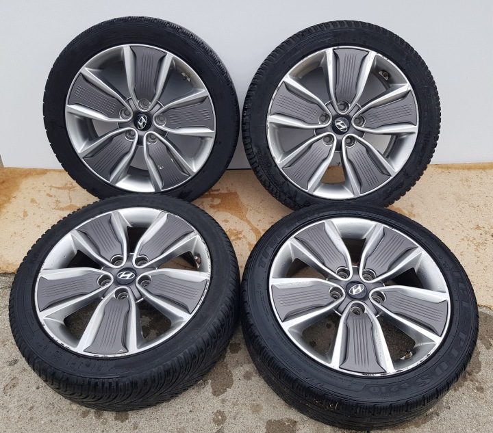 4× Литой диск Hyundai OE 52910-G2300 7.0" x 17" 5x114.3, фото 1