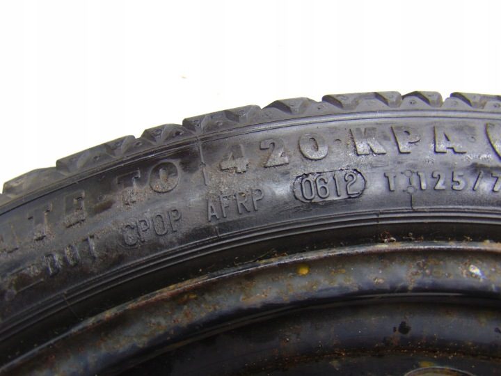 ДОКАТКА ЗАПАСНАЯ 125/70 R19 5X112 ET29 8K0601027D AUDI A4 B8 A5 8T, фото 4