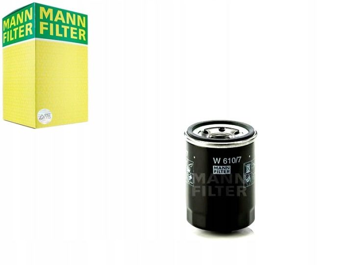 Mann-Filter W 610/7 фильтр масляный, фото 2