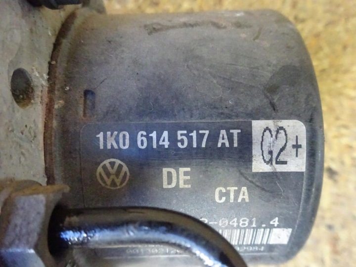 VW GOLF VI GTI 2.0 TSI 08-12 НАСОС ABS ESP 1K0907379AJ 1K0614517AT, фото 12