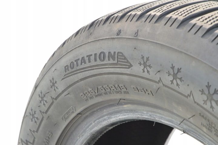 Шина зимняя Dunlop Winter Sport 5 225/55R16 95 H сцепление на снегу (3PMSF), защита диска, фото 6