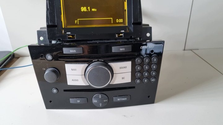 Автомагнитола Opel cd70 Opel Astra h Zafira b GID дисплей 2-DIN, фото 2