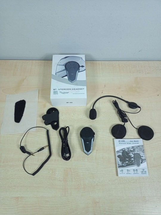 ИНТЕРКОМ МОТОЦИКЛЕТНЫЙ BETOWEY RADIOTELEFON BT-S3 P HARD MIC BLUETOOTH КОМПЛЕКТ, фото 7
