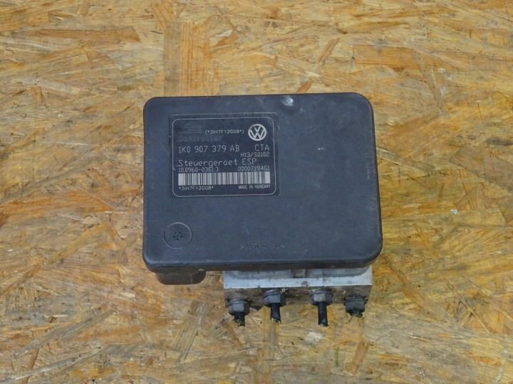 AUDI A3 8P GOLF V SEAT LEON II НАСОС ABS ESP 1K0907379AB 1K0614517AB, фото 1
