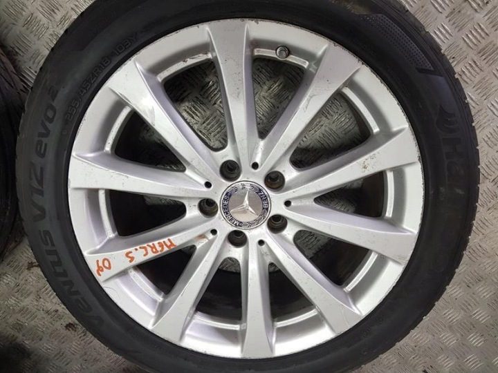 КОЛЕСА ДИСКИ ШИНЫ 255/45/R18 MERCEDES W221 A2214015402, фото 4