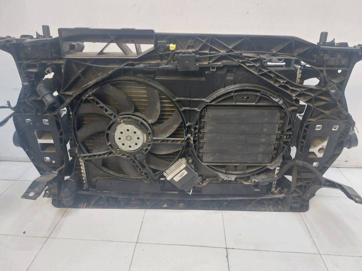 Audi Q3 8U 11-14r 2.0 TDI передняя панель радиаторы вентиляторы балка, фото 7
