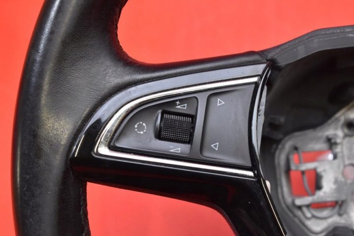 РУЛЬ КОЖАНЫЙ МУЛЬТИФУНКЦИОНАЛЬНЫЙ 5L0419091G SKODA YETI РЕСТАЙЛИНГ 13-18, фото 3