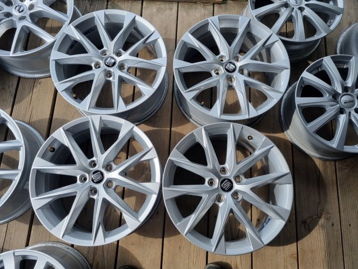 4× SEAT LEON 3,CUPRA,VW GOLF 8,AUDI A3,SKODA SUPERB 7,5X18 ET51 5X112 супер, фото 1