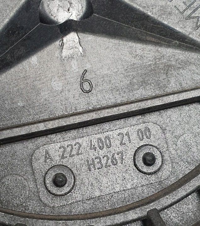 Крышка Mercedes OE 75 мм Mercedes-Benz A2224002100, фото 3