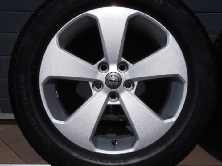 Колеса алюминиевые зимние 17 5x105 OE Opel Mokka Mokka X TPMS +7 мм, фото 2