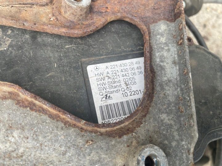 В сборе механизм ручного тормоз Mercedes w221 w216 2214302849, фото 3