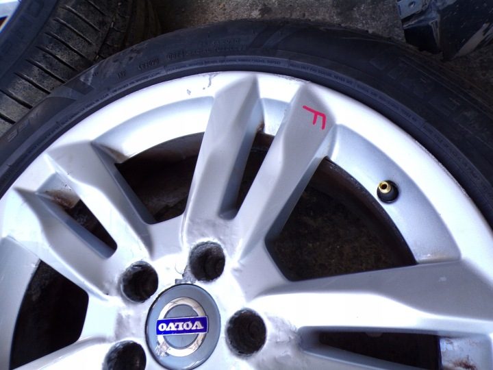 4× Литой диск Volvo OE 8.0" x 17" 5x108, фото 5