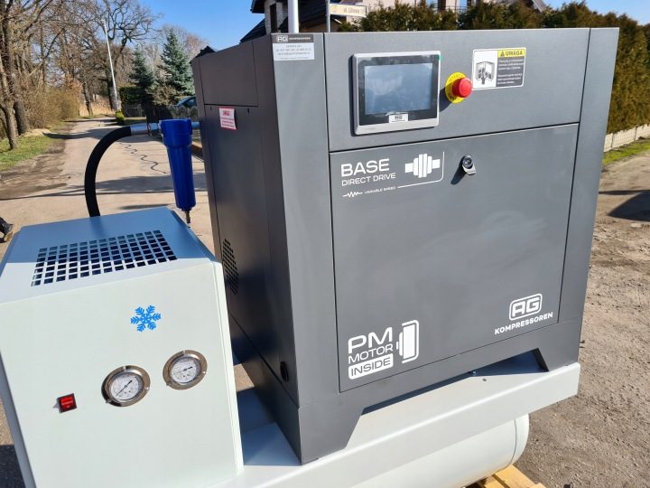 Компрессор масляный AG BASE 7 VSD TD 270 l 10 бар, фото 1