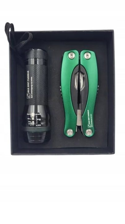 Multitool Инструмент многофункциональный с фонариком LED, фото 1